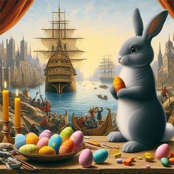 Pirate Easter Rabbit