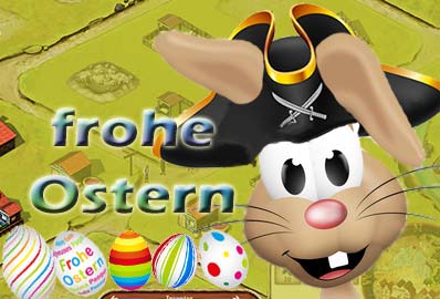 Mittelalter Osterhase Pirat